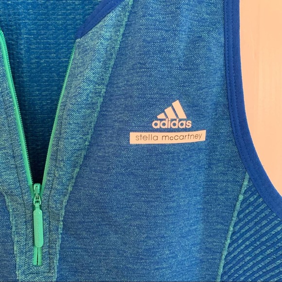 Adidas Stella McCartney Barricade Tennis 1/4 Zip Tank - Picture 3 of 7